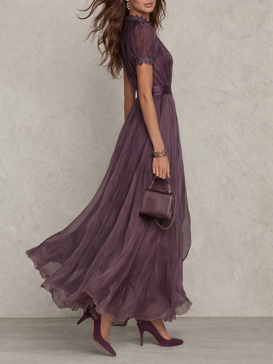 Flavia vestido detalle encaje