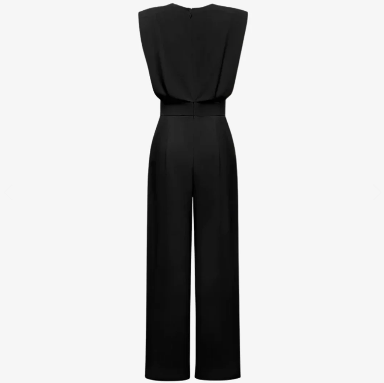 Ariadna™ | Mono Elegante Sin Mangas con Cinturón