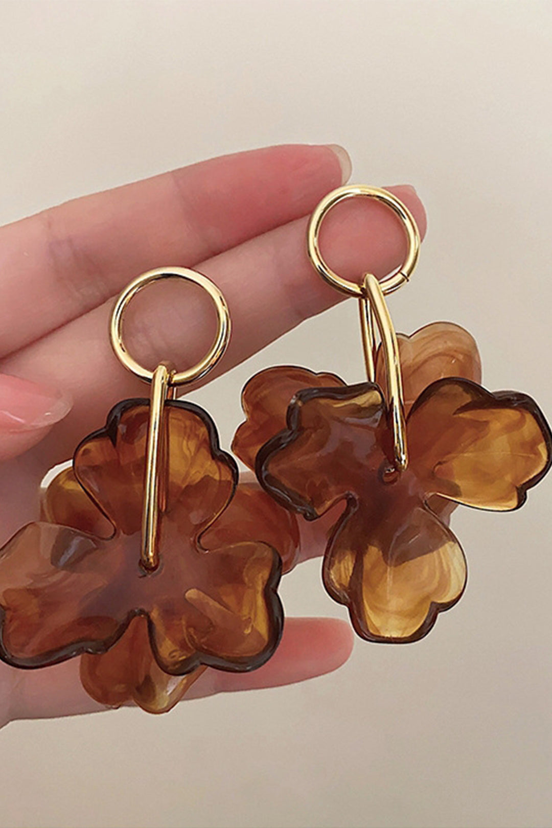 Floral Drop Earrings