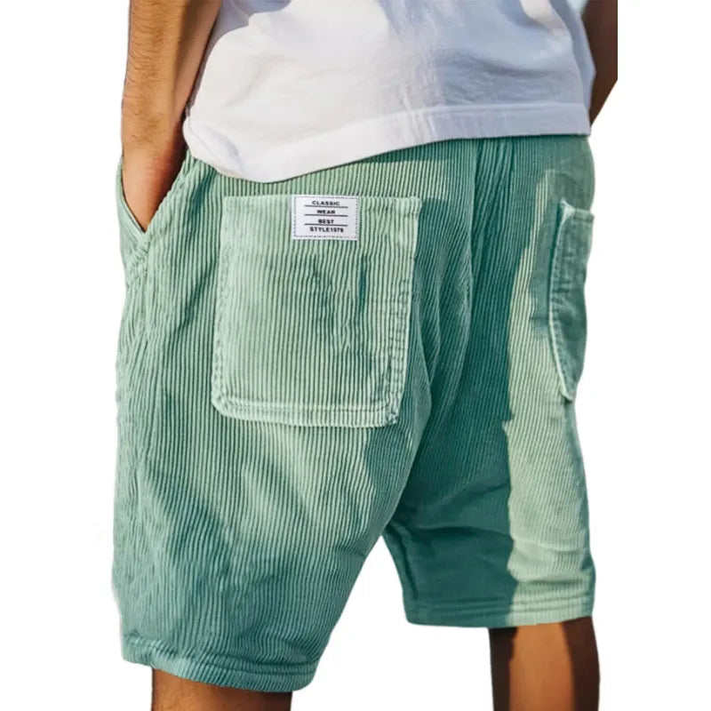 Victor | Elegant Corduroy Shorts