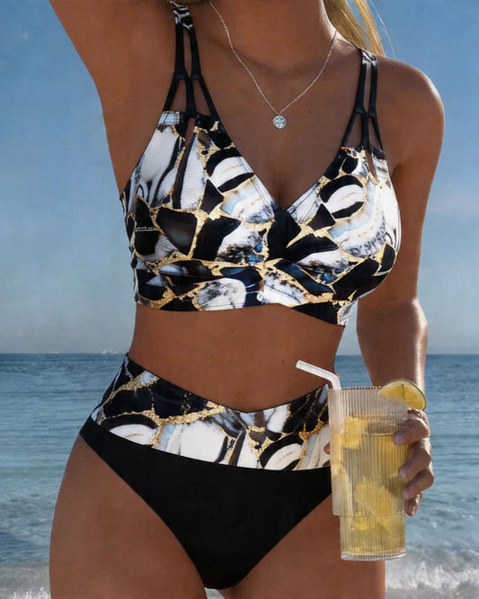 Bikini Tirante Recorte Diseñador