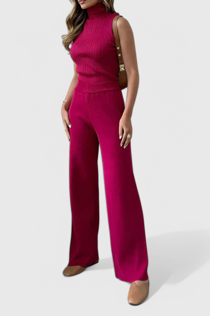 Mahalia | Three-Piece Knit Set