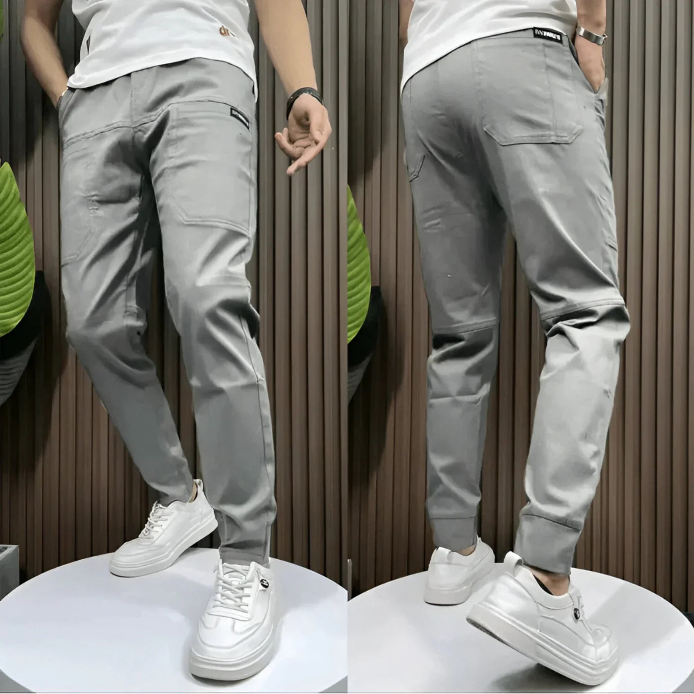 Lewis | Premium Stretch Cargo Trousers
