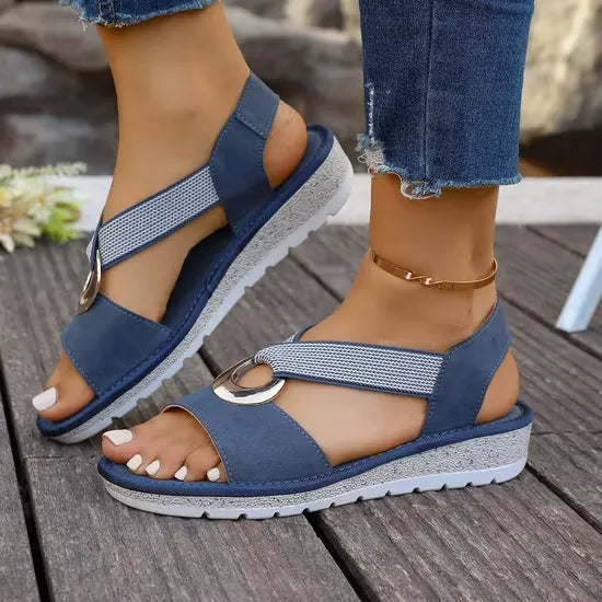 Selena | Elegant Adjustable-Support Sandals
