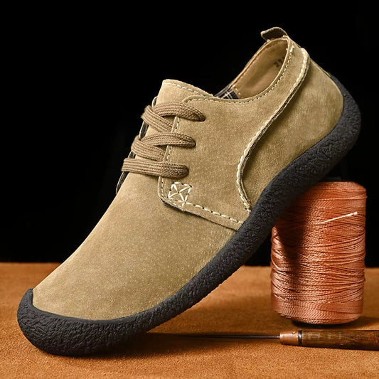 Easton | Suede Rubber-Sole Trainers