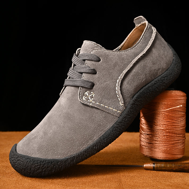 Easton | Suede Rubber-Sole Trainers