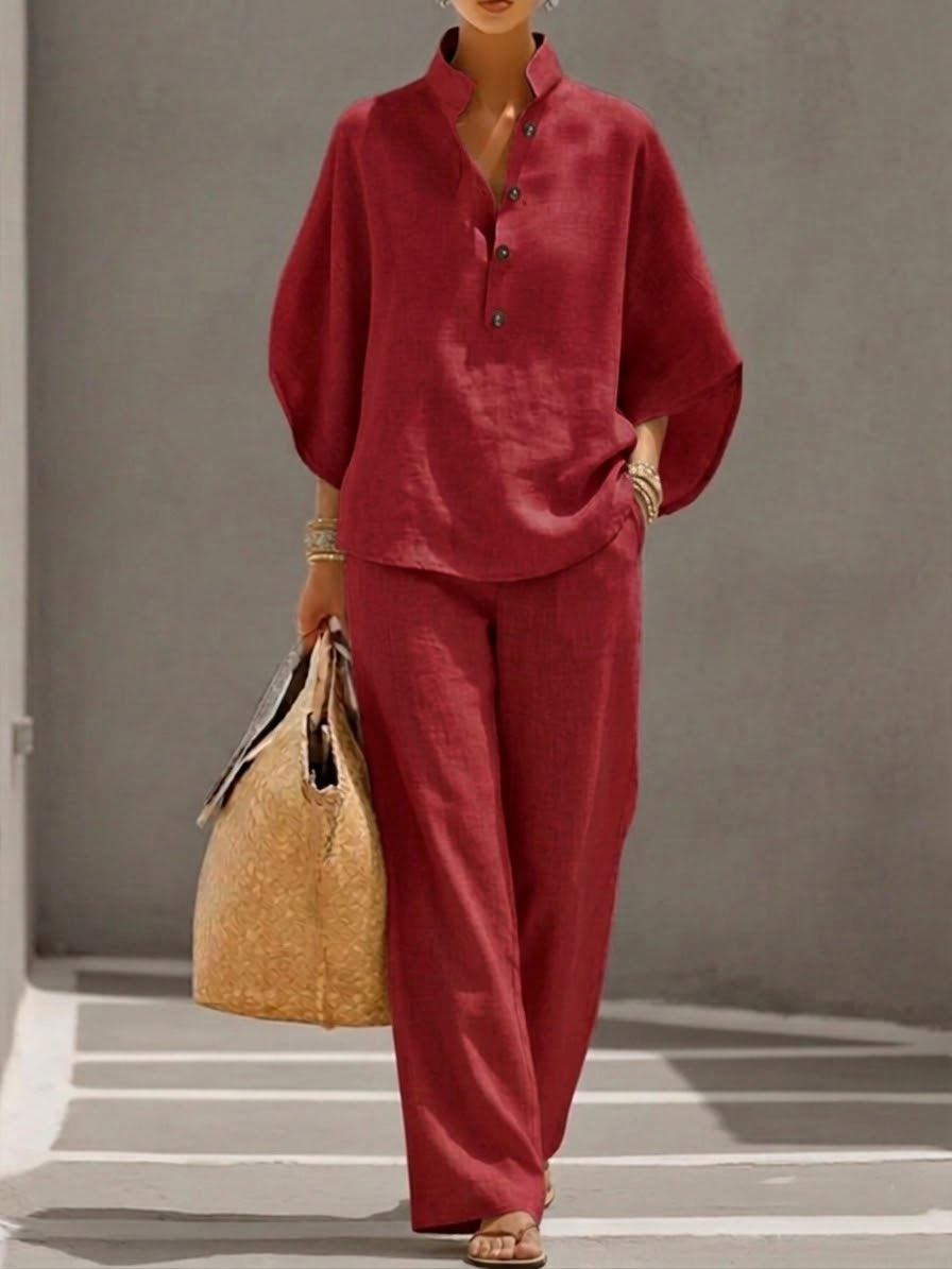 Rossella conjunto elegante dos piezas
